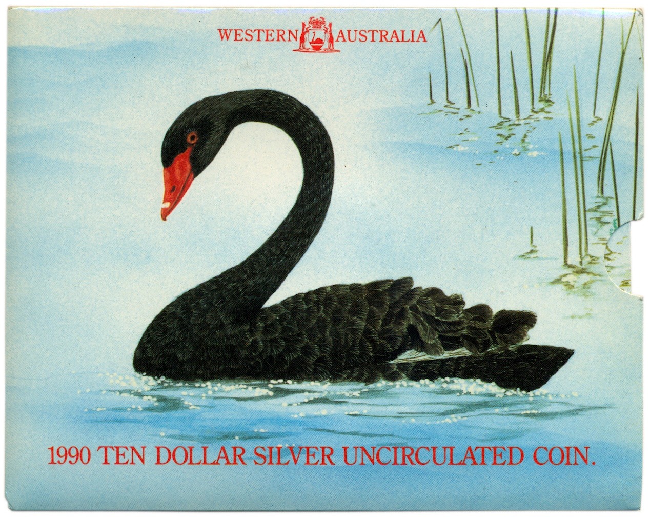 10 долларов 1990 года Австралия «Западная Австралия» (в буклете) — Фото №3