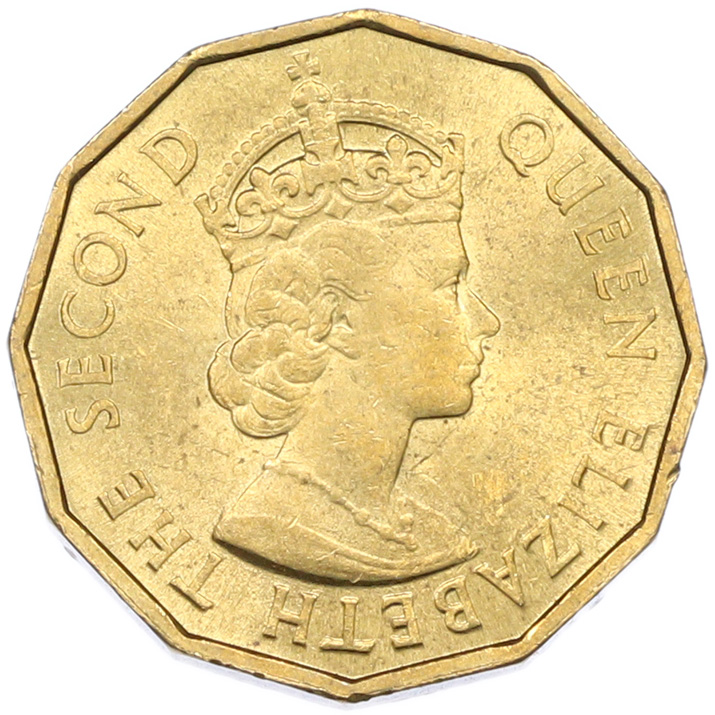 3 пенса 1964 года Фиджи — Фото №2