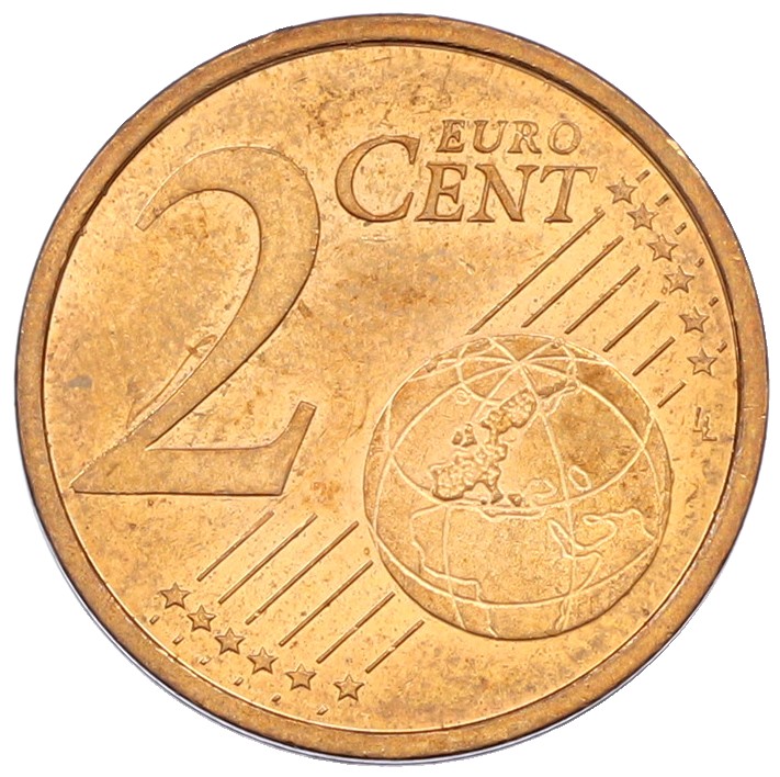 2 евроцента 2002 года А Германия — Фото №2