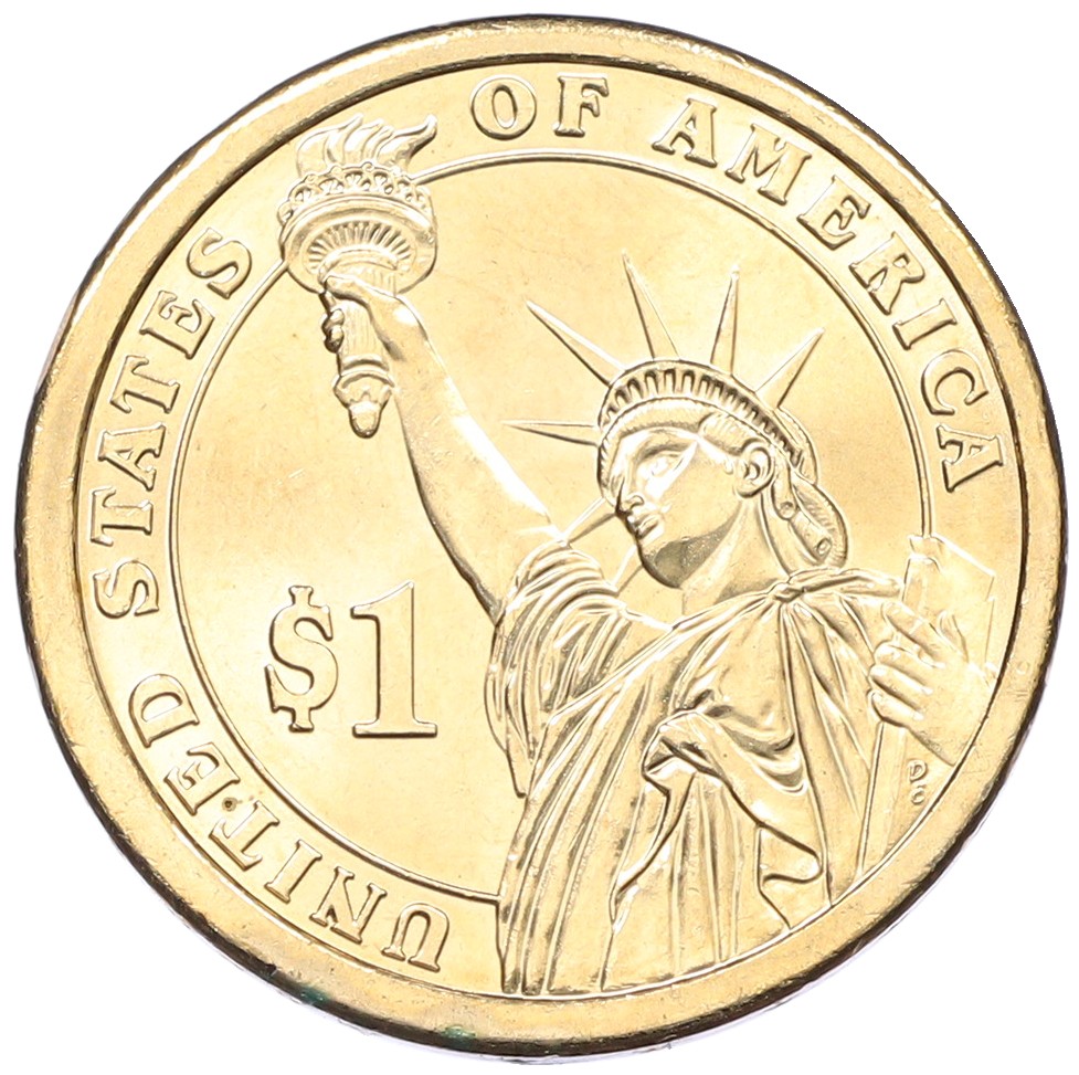 1 доллар 2009 года (Р) США «12-й президент США Закари Тейлор» — Фото №2