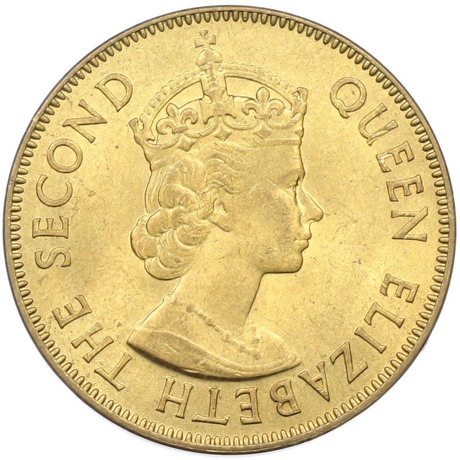 1 пенни 1967 года Британская Ямайка — Фото №2