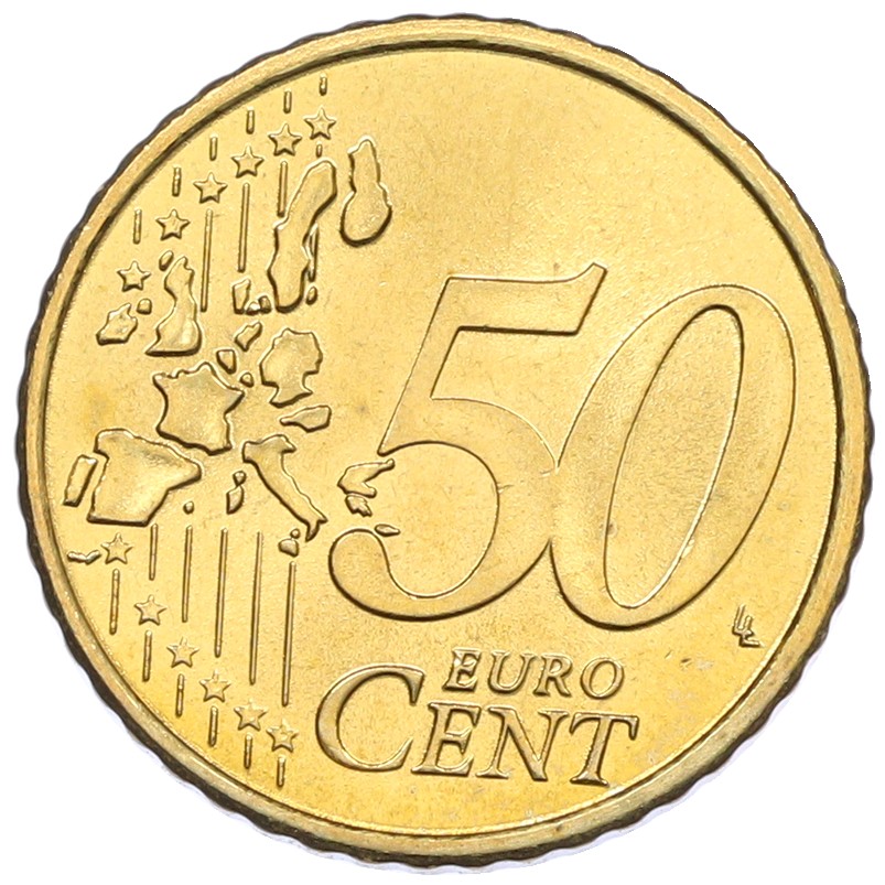 50 евроцентов 2002 года Португалия — Фото №2