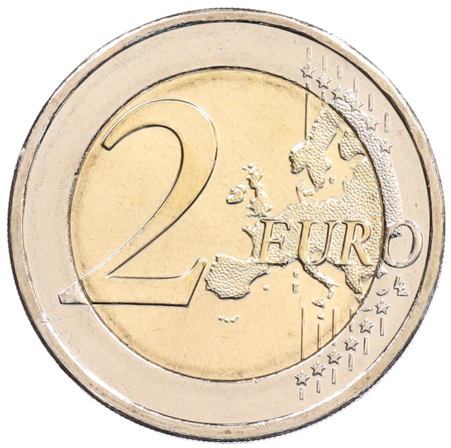 2 евро 2025 года Финляндия «100 лет Финско-шведским легкоатлетическим играм» — Фото №2