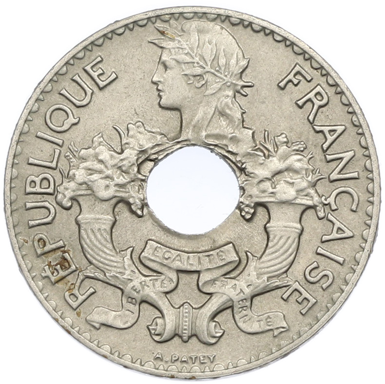 5 центов 1938 года Французский Индокитай — Фото №2