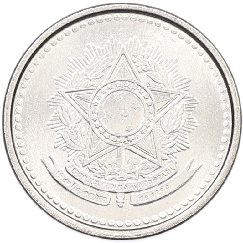 5 сентаво 1986 года Бразилия — Фото №2