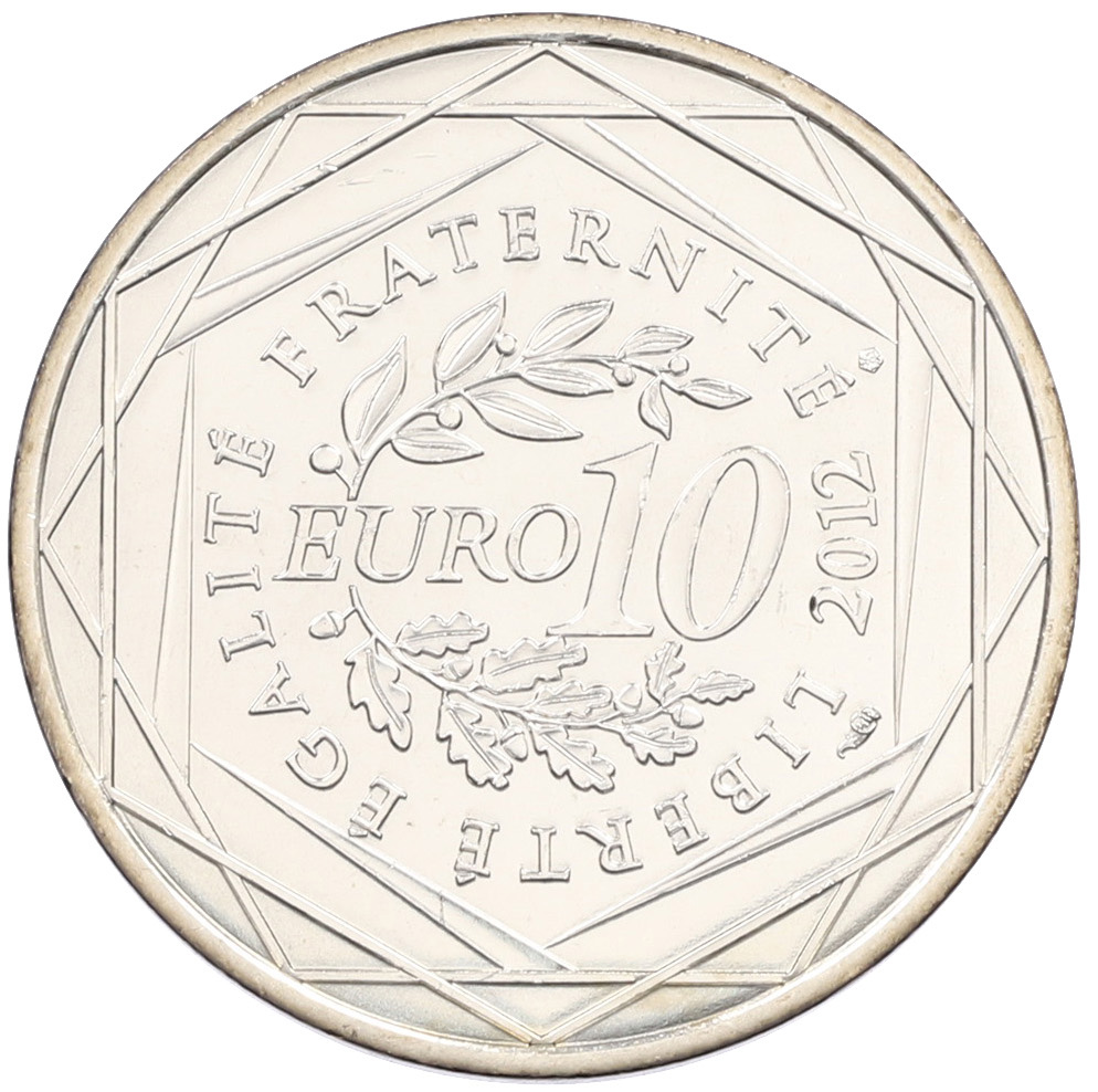 10 евро 2012 года Франция «Регионы Франции — Иль-де-Франс» — Фото №2