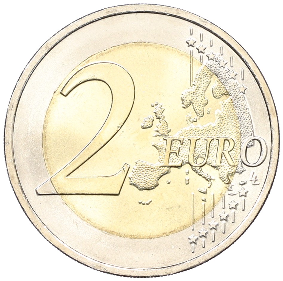 2 евро 2019 года Португалия «500 лет кругосветному плаванию Магеллана» — Фото №2