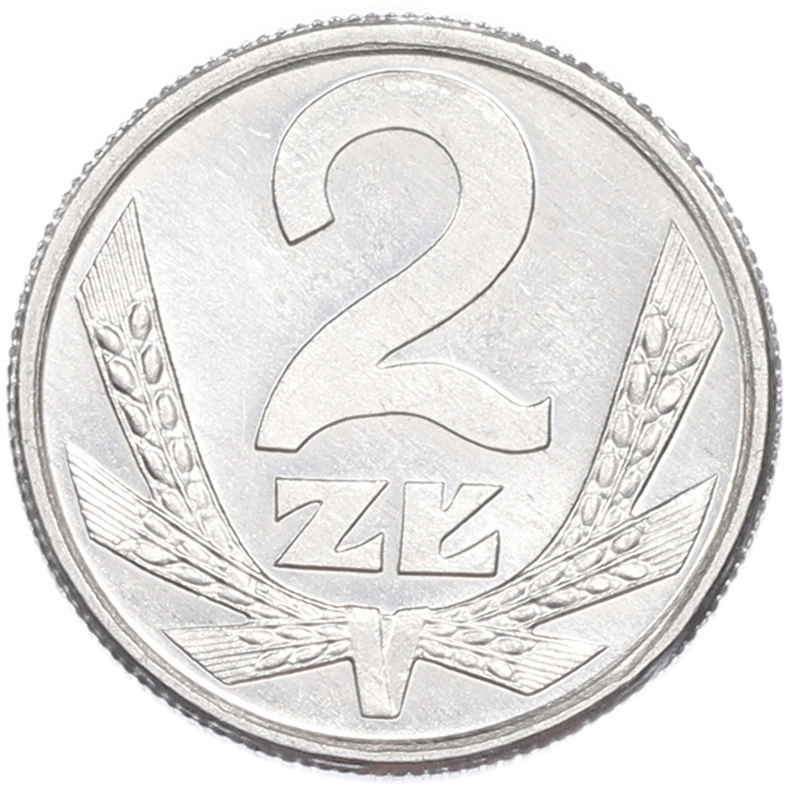 2 злотых 1990 года Польша — Фото №2