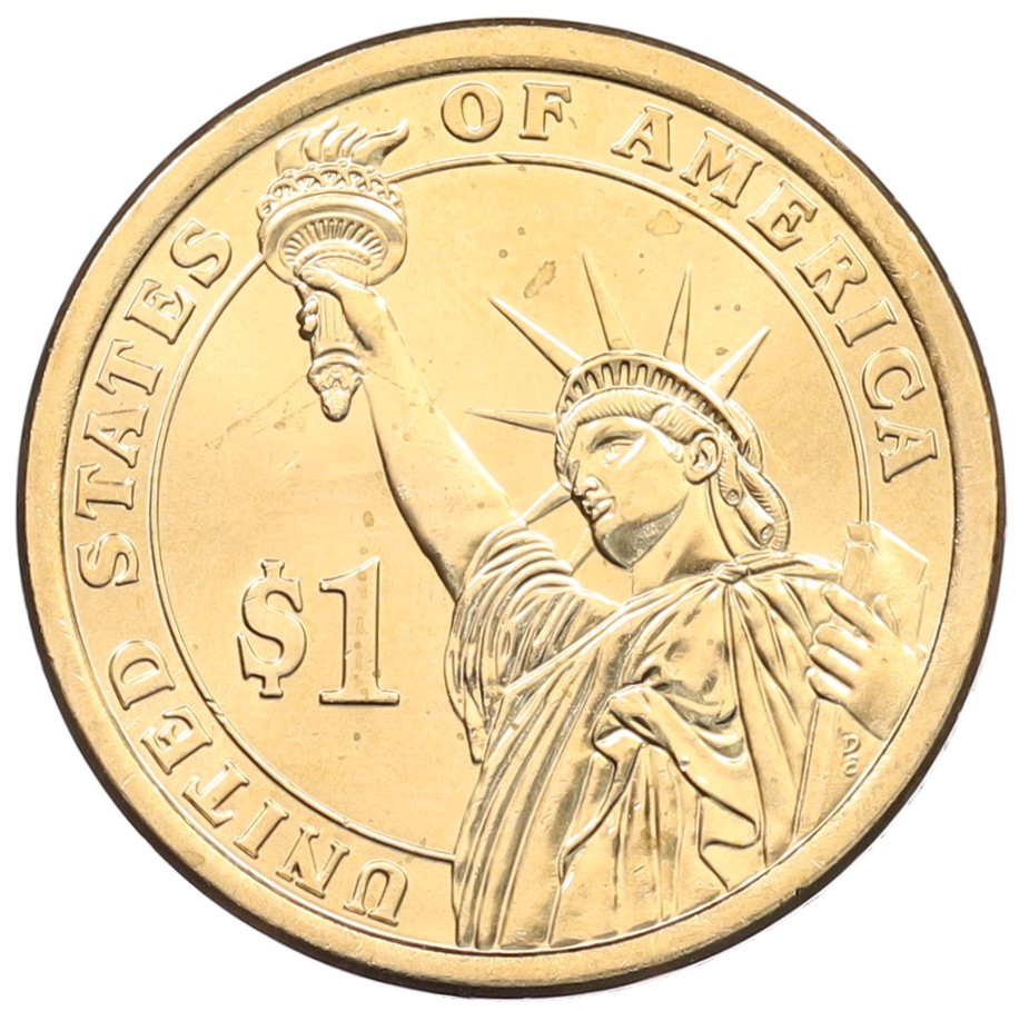 1 доллар 2014 года (D) США «31-й президент США Герберт Гувер» — Фото №2