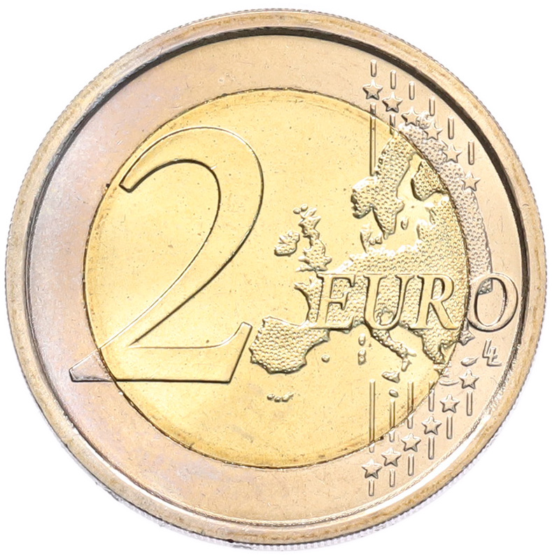2 евро 2011 года Италия — Фото №2
