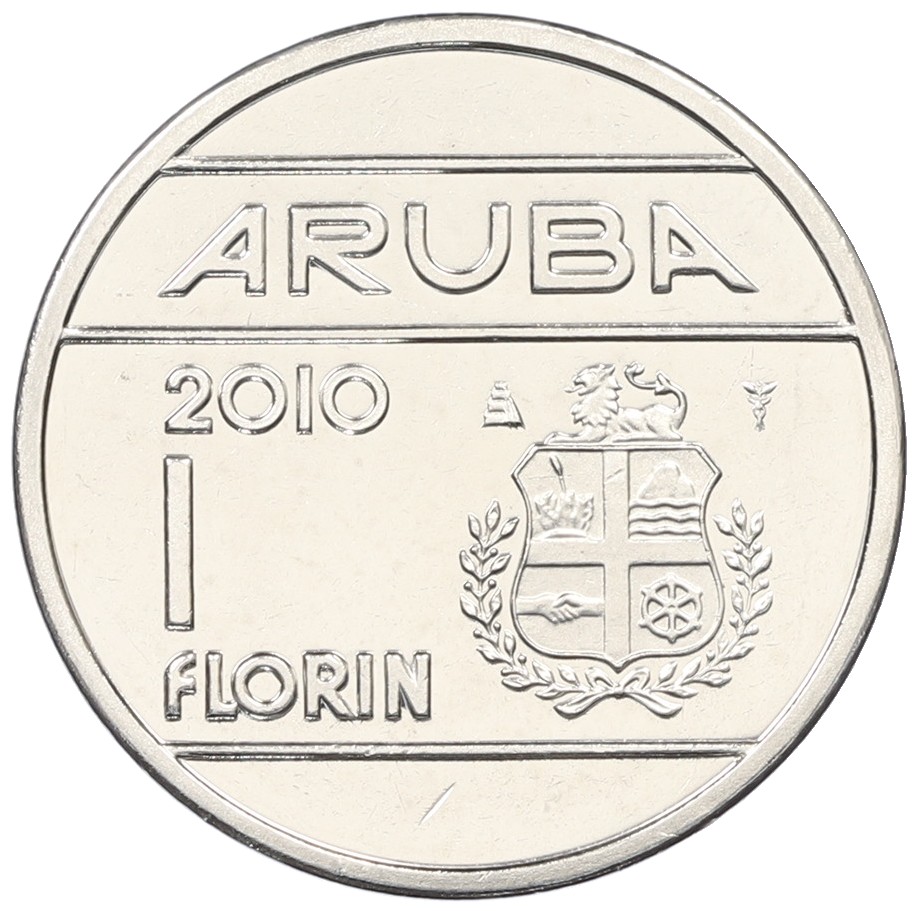 1 флорин 2010 года Аруба — Фото №1