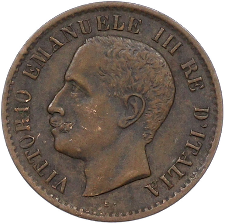 1 чентезимо 1904 года Италия — Фото №2