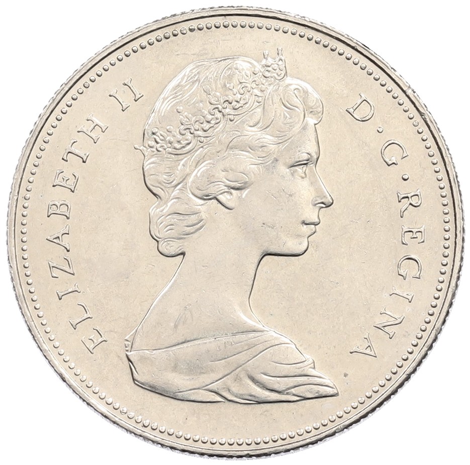 50 центов 1972 года Канада — Фото №2