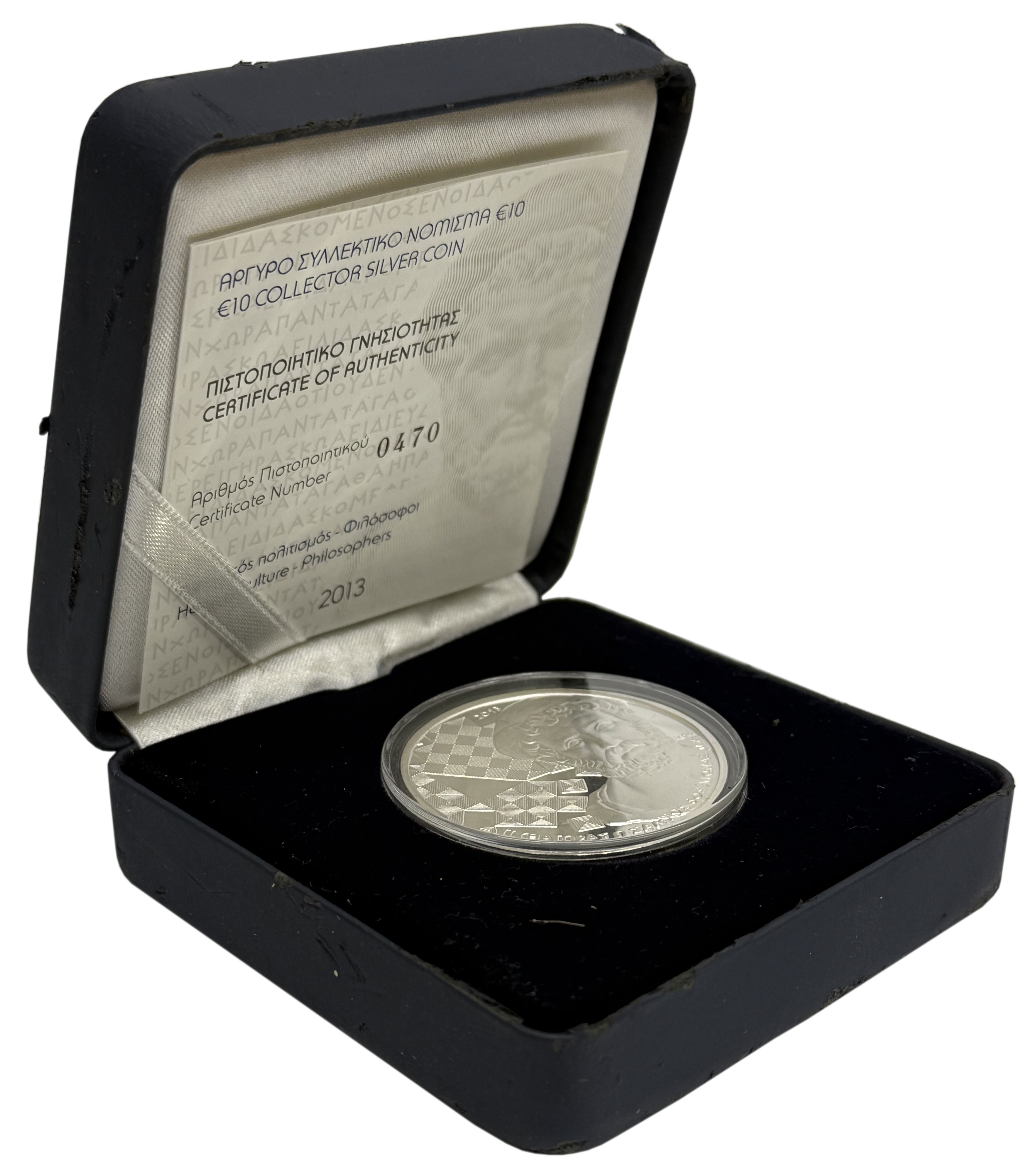 10 евро 2013 года Греция «Пифагор» — Фото №3