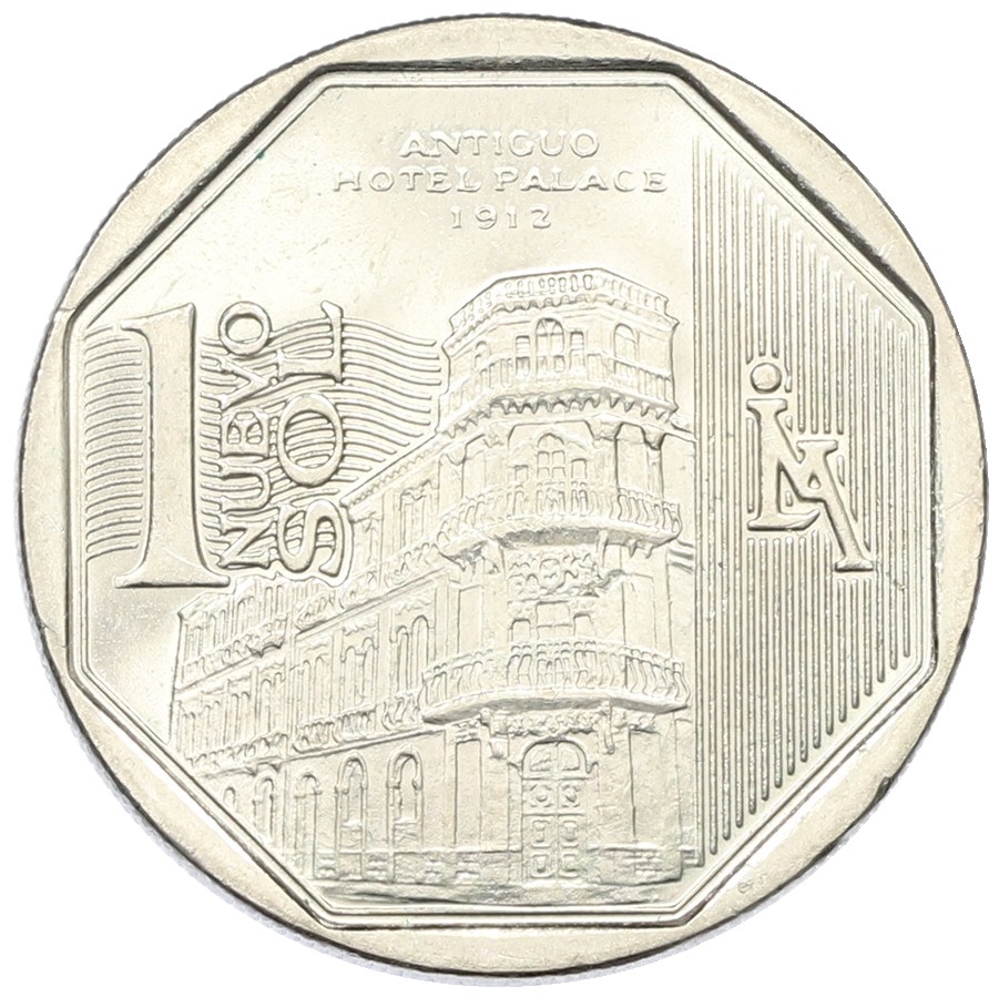 1 новый соль 2014 года Перу «Богатство и гордость Перу — Отель Palace» — Фото №1