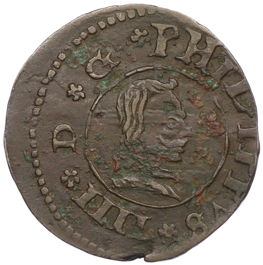 16 мараведи 1662 года Испания (Филипп IV) — Фото №1