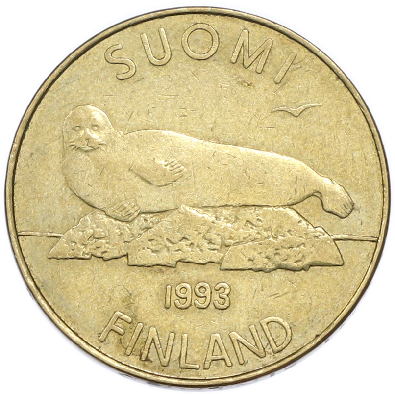 5 марок 1993 года Финляндия — Фото №1