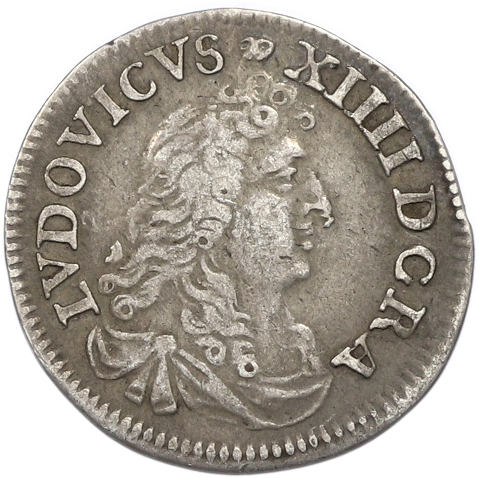 4 соля 1675 года D Франция — Фото №1