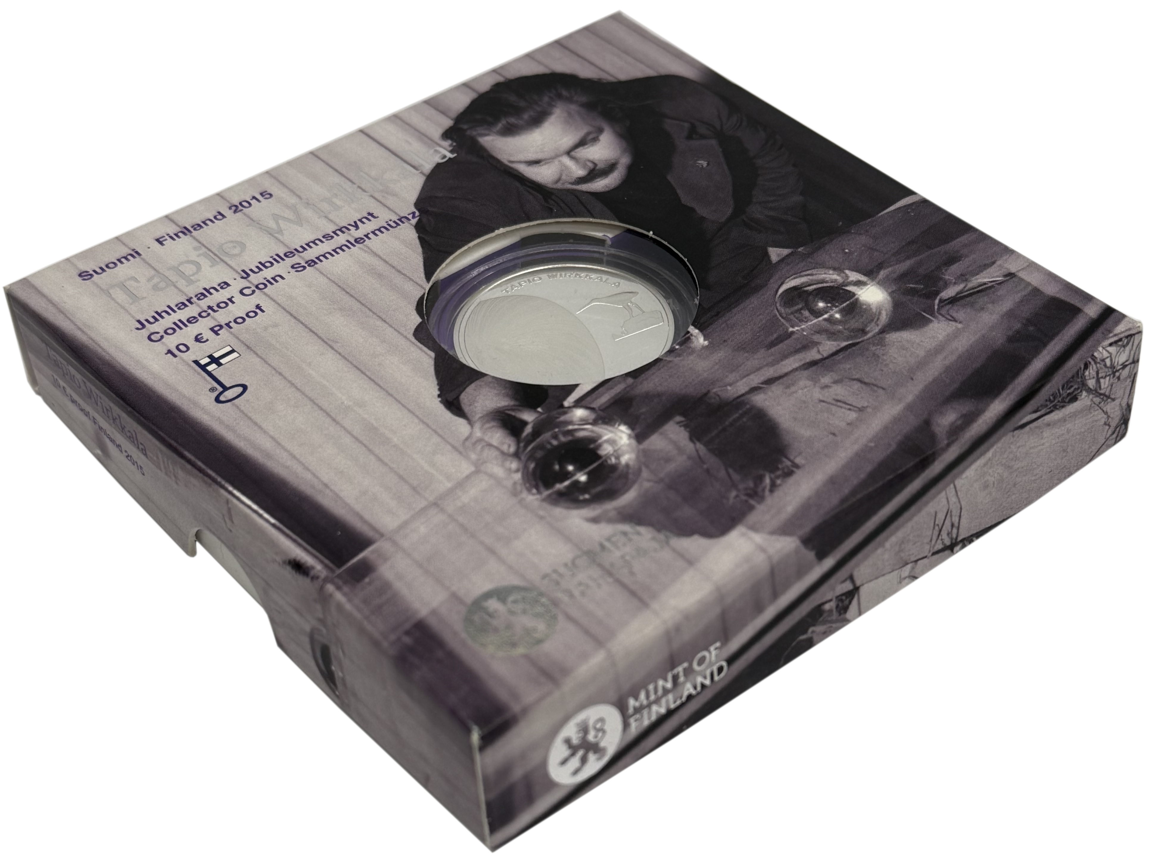 10 евро 2015 года Финляндия «100 лет со дня рождения Тапио Вирккала» — Фото №3
