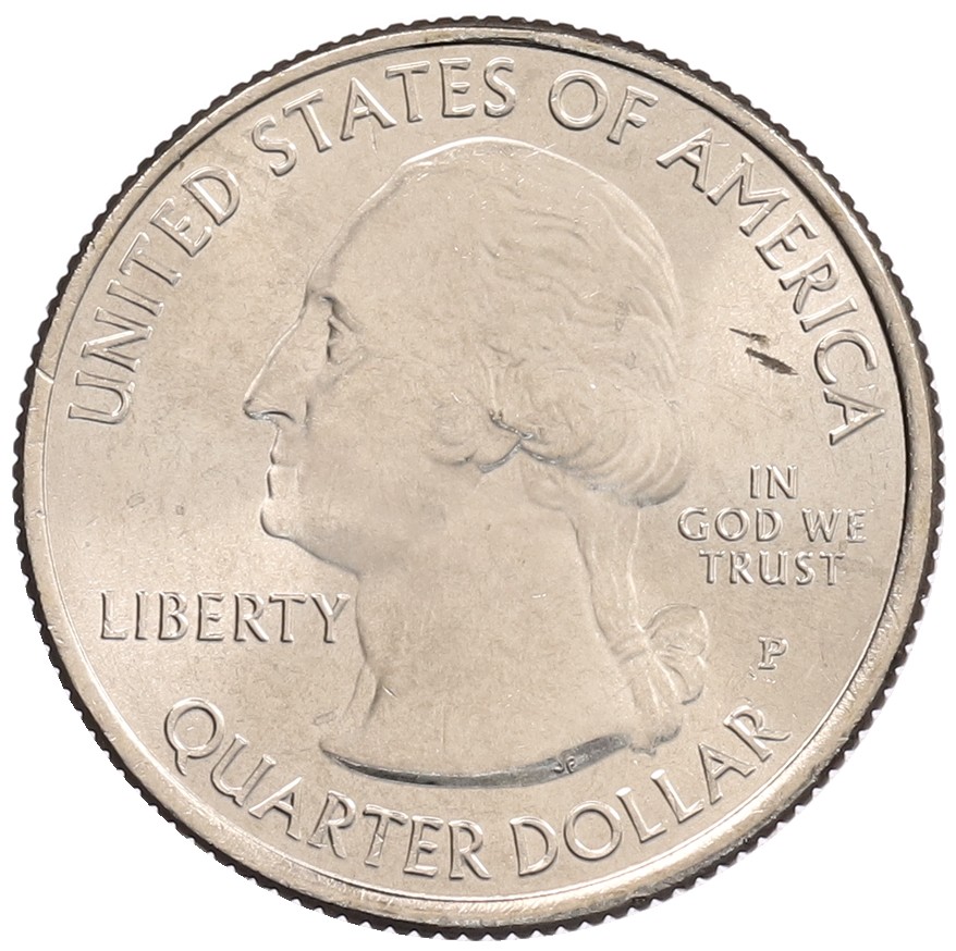 1/4 доллара (25 центов) 2013 года P США «Национальные парки — №19 Форт Мак-Генри» — Фото №2