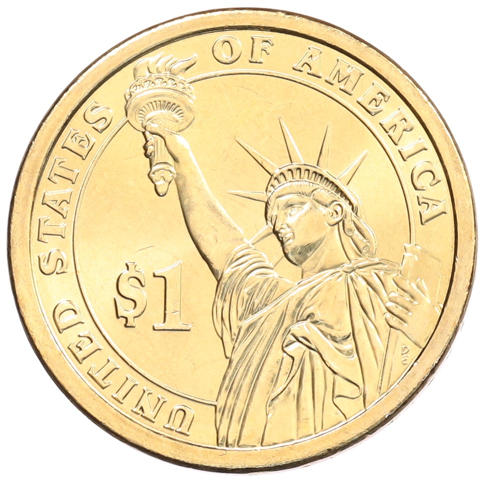1 доллар 2007 года D США «4-й президент США Джеймс Мэдисон» — Фото №2