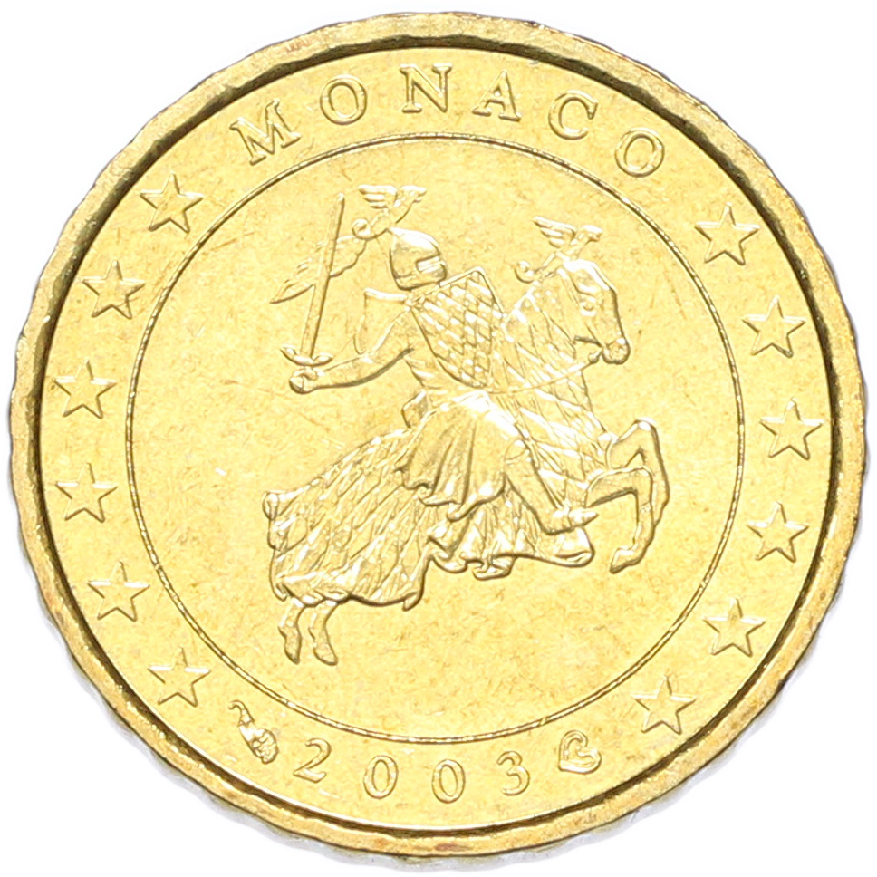 10 евроцентов 2003 года Монако — Фото №1