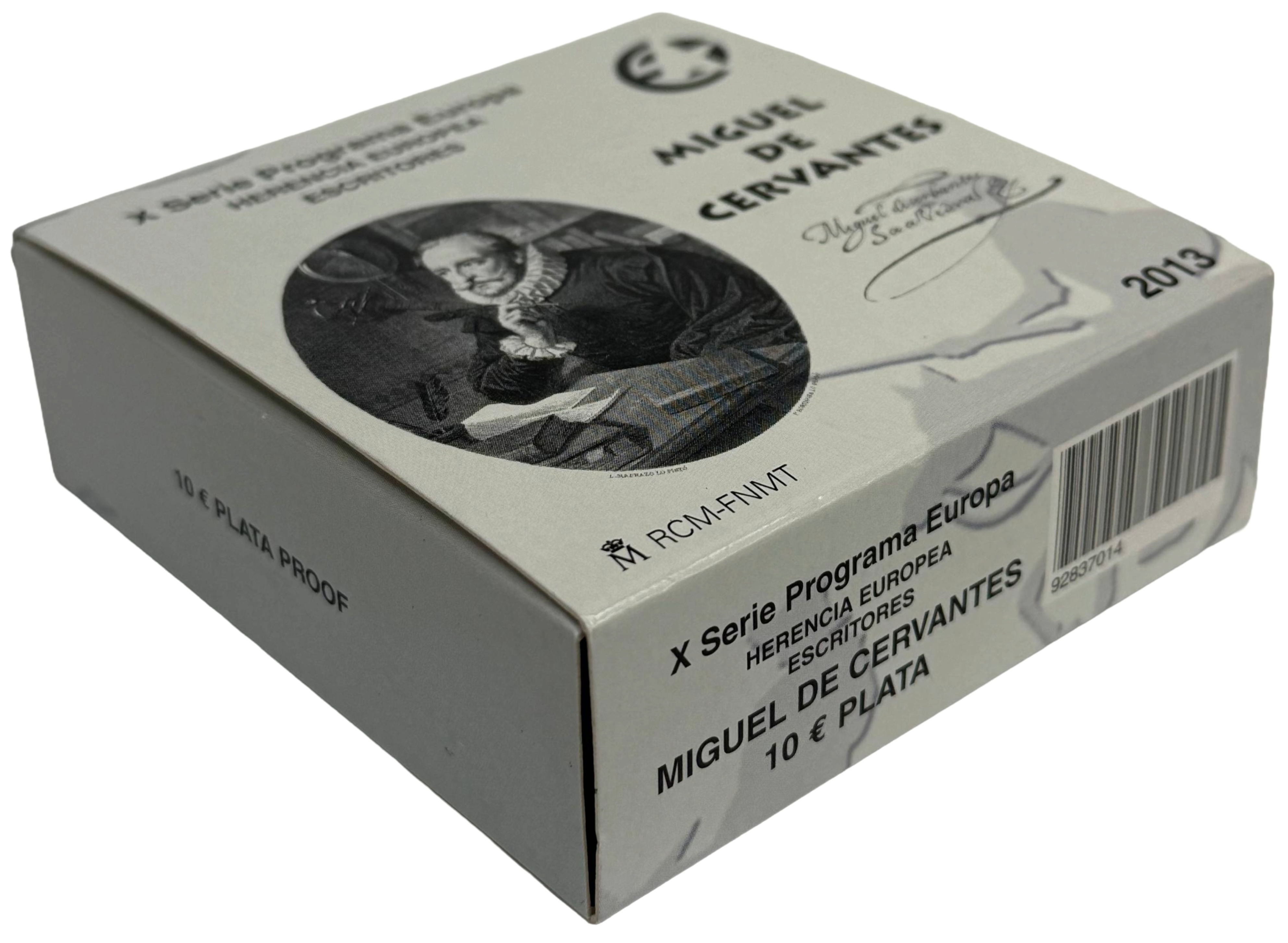 10 евро 2013 года Испания «Мигель де Сервантес» — Фото №4