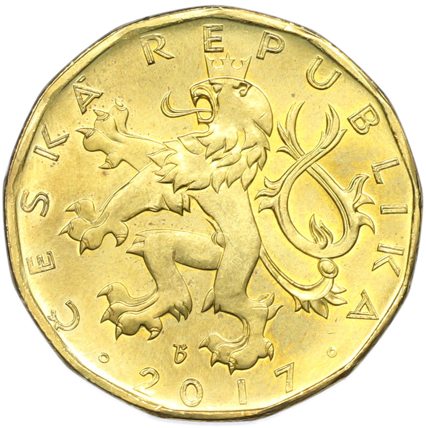 20 крон 2017 года Чехия — Фото №2