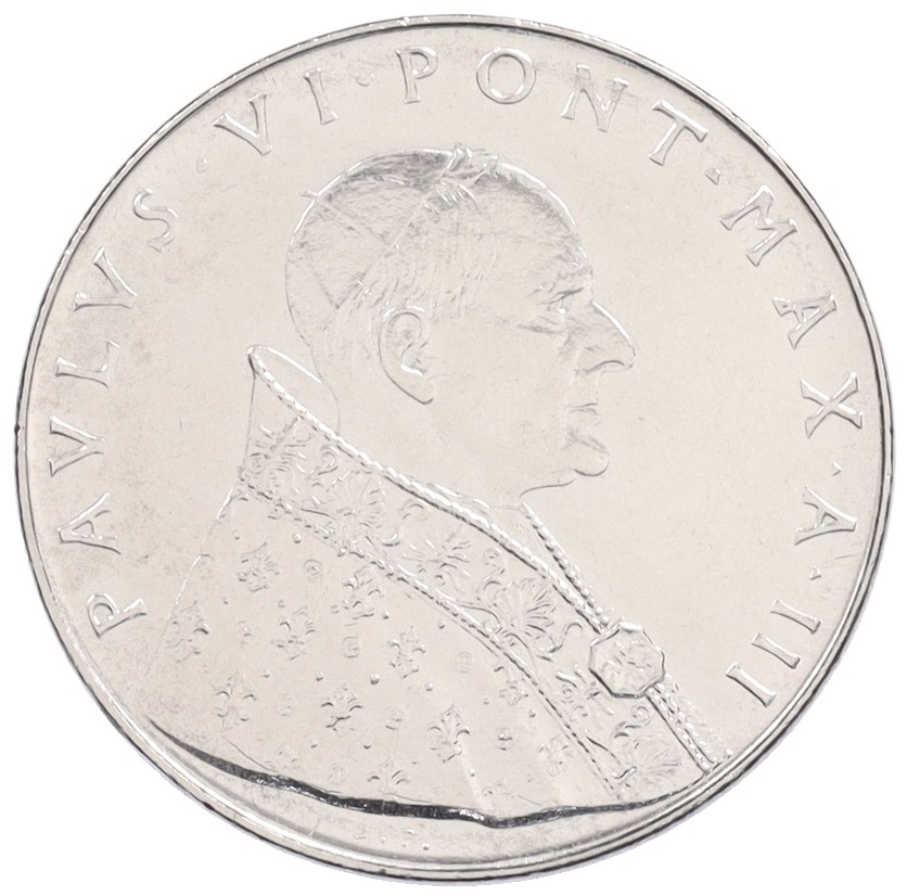 50 лир 1965 года Ватикан — Фото №2