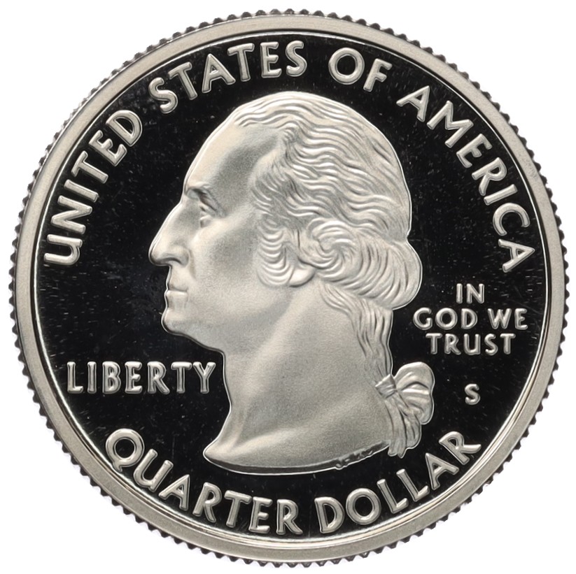 1/4 доллара (25 центов) 1999 года S США «Штаты и территории — Делавэр» — Фото №2