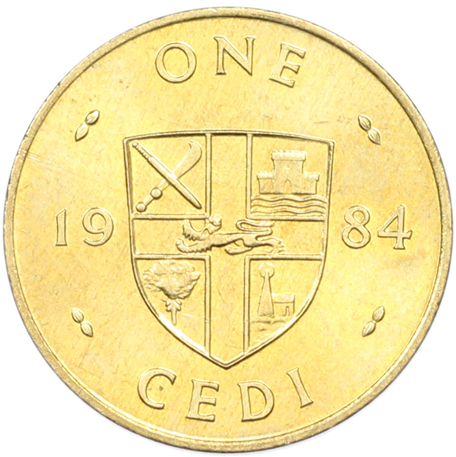 1 седи 1984 года Гана — Фото №1