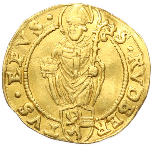 1 дукат 1541 года Зальцбург (Эрнест Баварский) — Фото №1