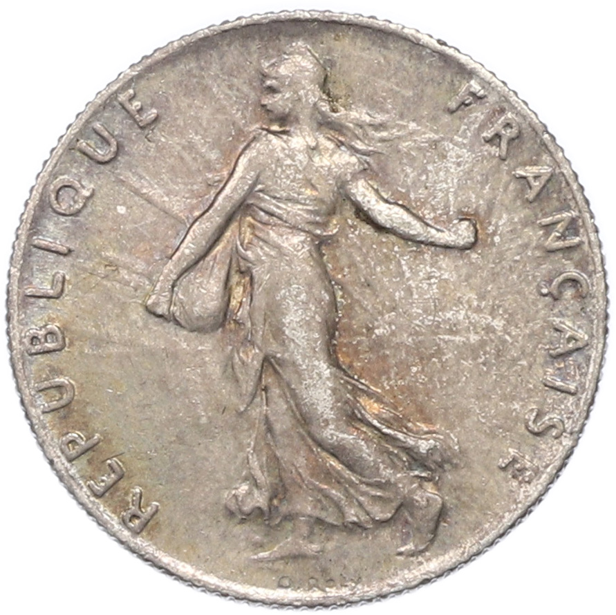 50 сантимов 1899 года Франция — Фото №2