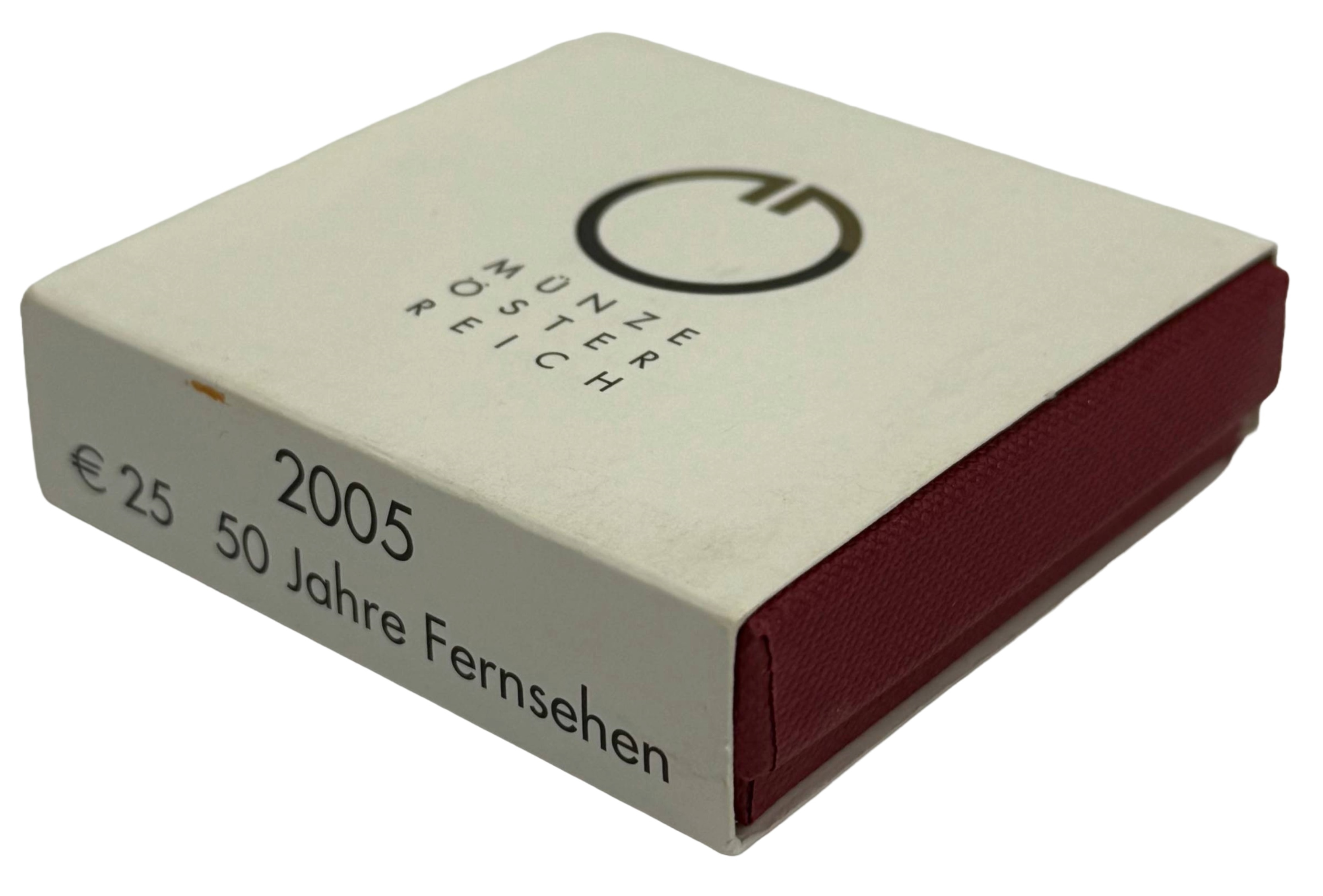 25 евро 2005 года Австрия «50 лет телевидению» — Фото №3