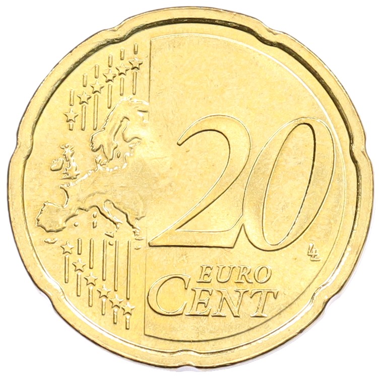20 евроцентов 2015 года Литва — Фото №2