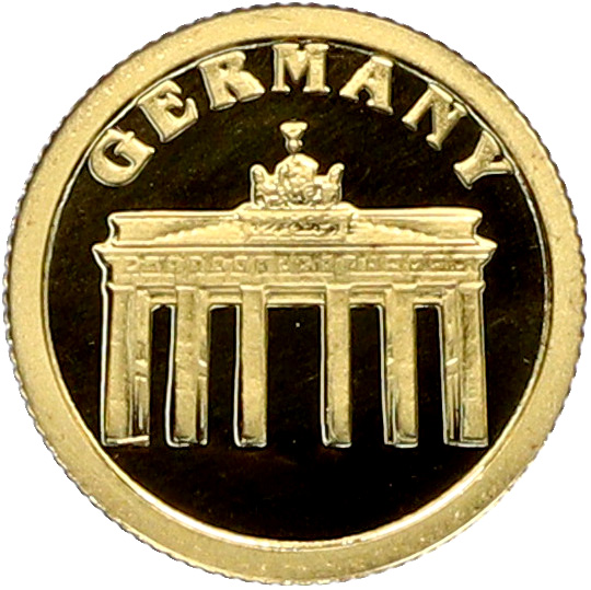 12 долларов 2008 года Либерия «Страны Европы — Германия» — Фото №1