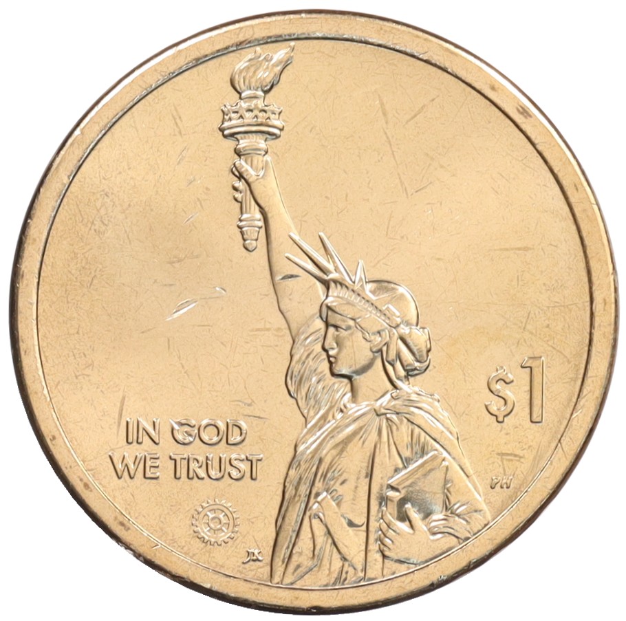 1 доллар 2023 года P США «Американские инновации — Десантный катер» — Фото №2