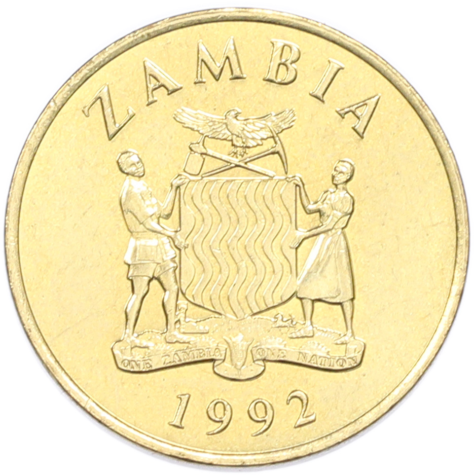 1 квача 1992 года Замбия — Фото №2