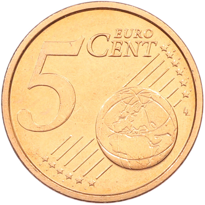 5 евроцентов 2009 года Италия — Фото №2