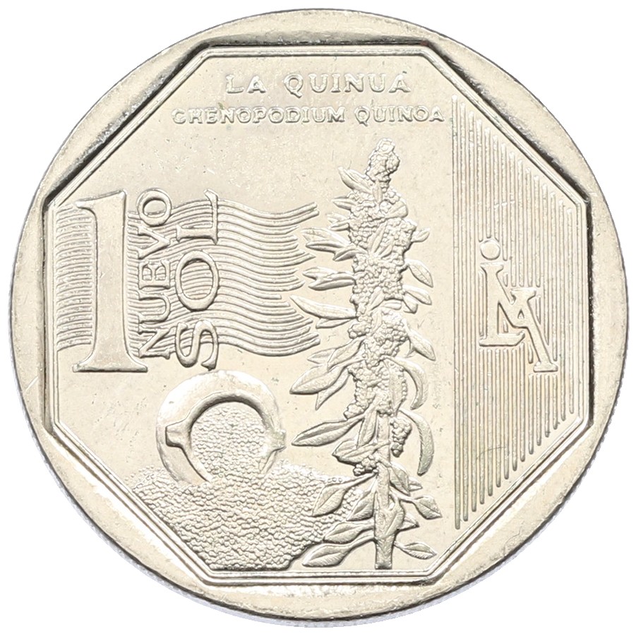 1 новый соль 2013 года Перу «Природные ресурсы Перу — Киноа» — Фото №1
