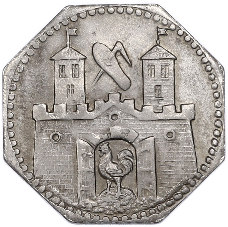 50 пфеннигов 1917 года Германия — город Зуль (Нотгельд) — Фото №1