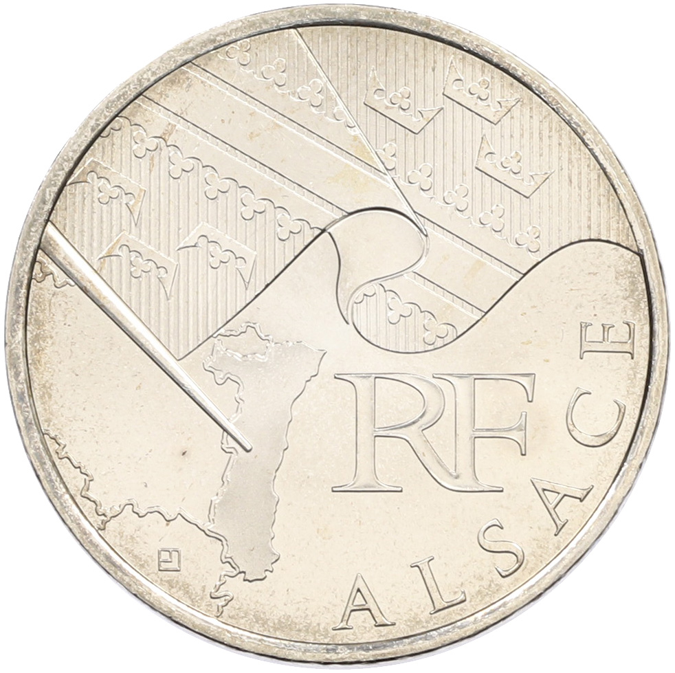10 евро 2010 года Франция «Регионы Франции — Эльзас» — Фото №1