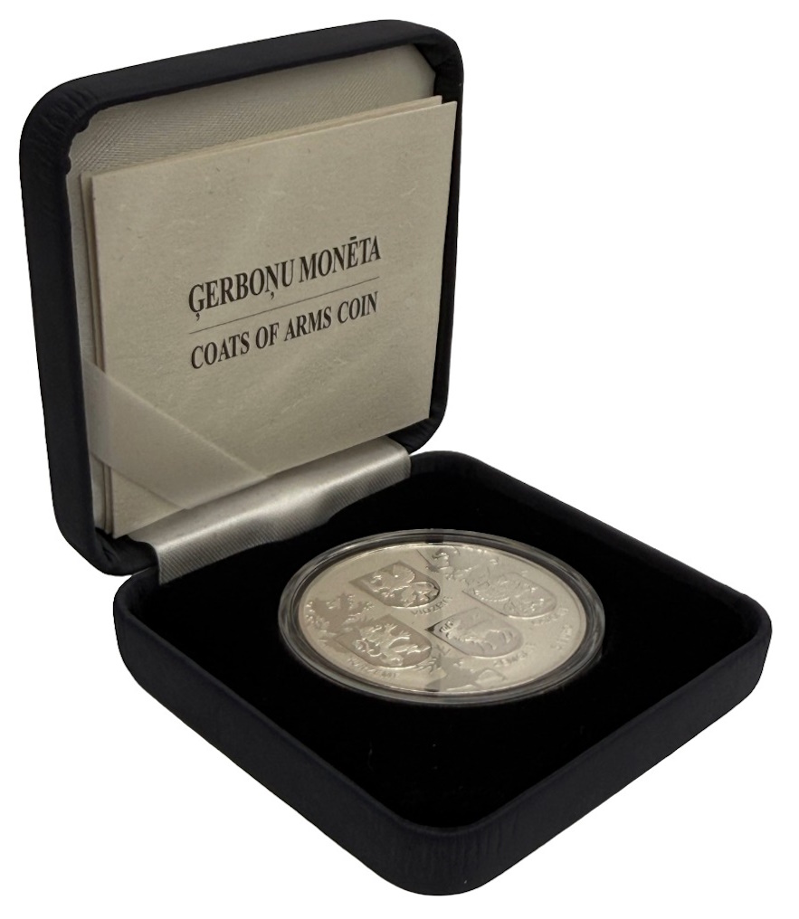 5 евро 2018 года Латвия «Гербы» — Фото №3