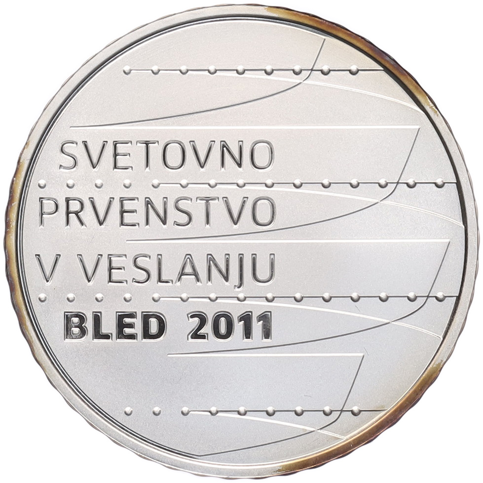30 евро 2011 года Словения «Чемпионат Мира по гребле в Бледе» — Фото №1