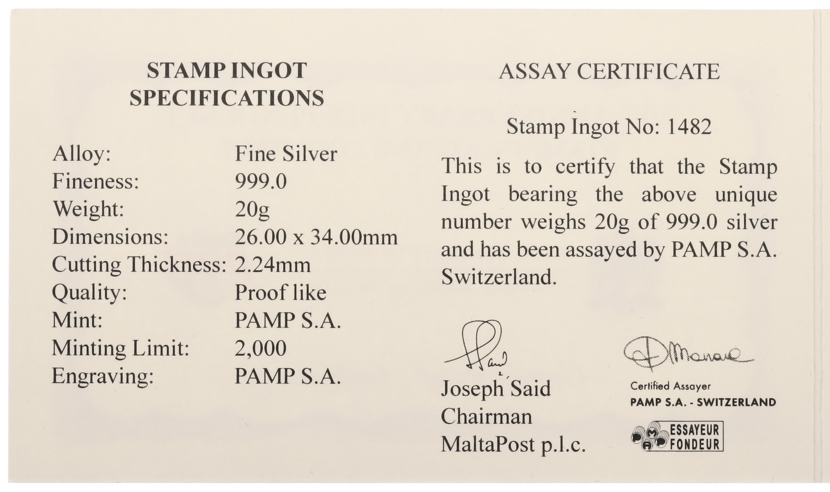 Набор из монеты 10 евро и жетона в форме почтовой марки 2014 года Мальта «50 лет независимости» — Фото №3