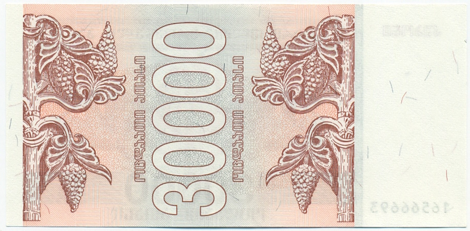 30000 купонов 1994 года Грузия — Фото №2