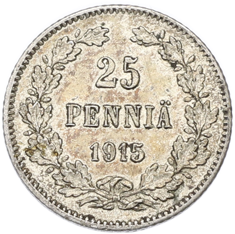 25 пенни 1915 года Русская Финляндия — Фото №1