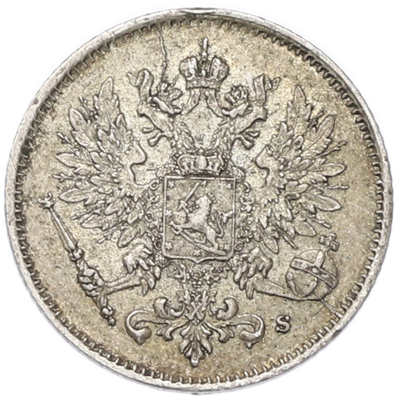25 пенни 1916 года Русская Финляндия — Фото №2