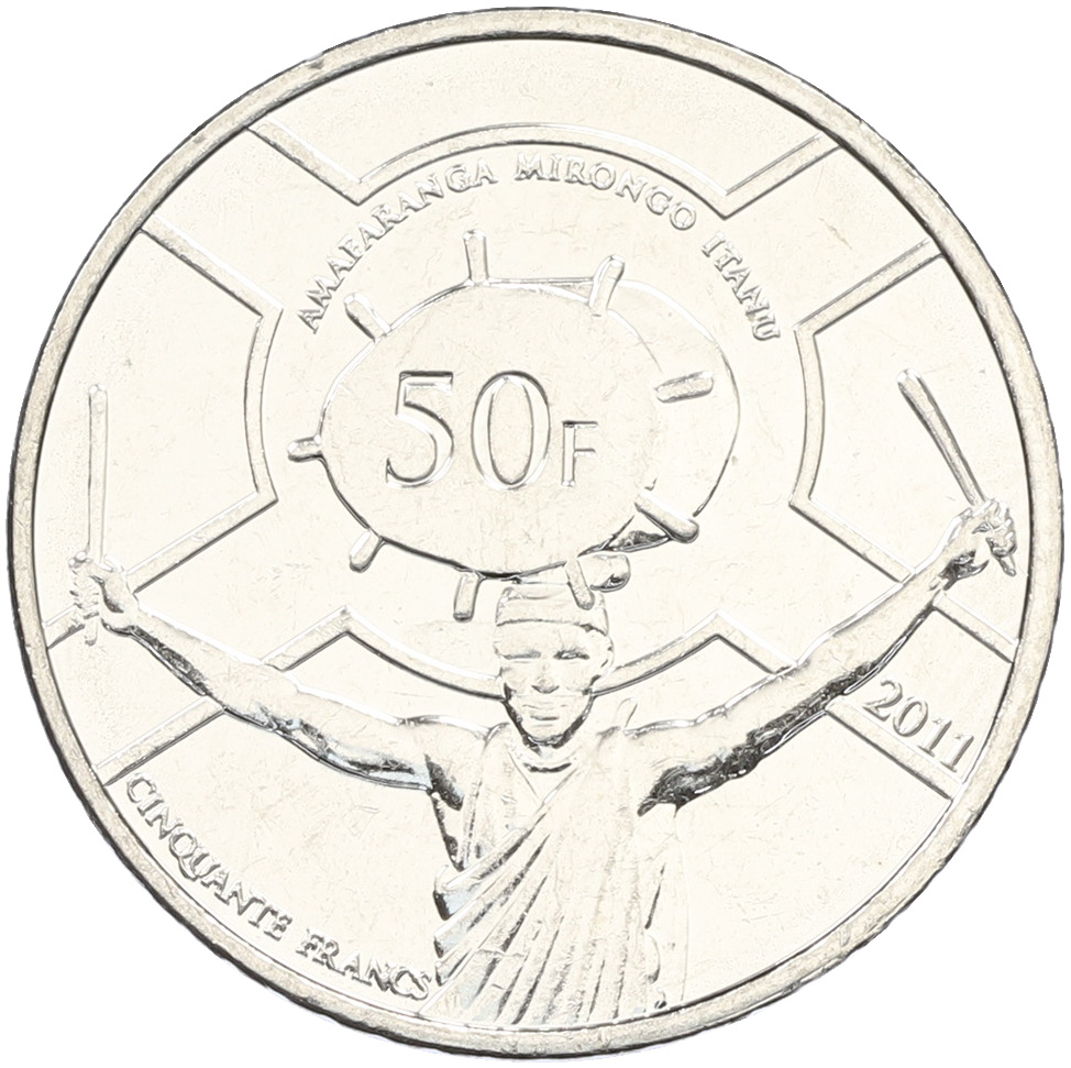 50 франков 2011 года Бурунди — Фото №1