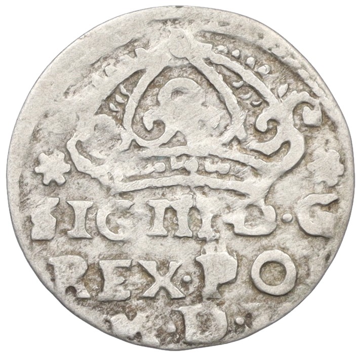 1 грош 1624 года Польша — Сигизмунд III — Фото №2